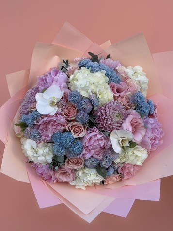 Pink Cloud Lüks Karışık Buket